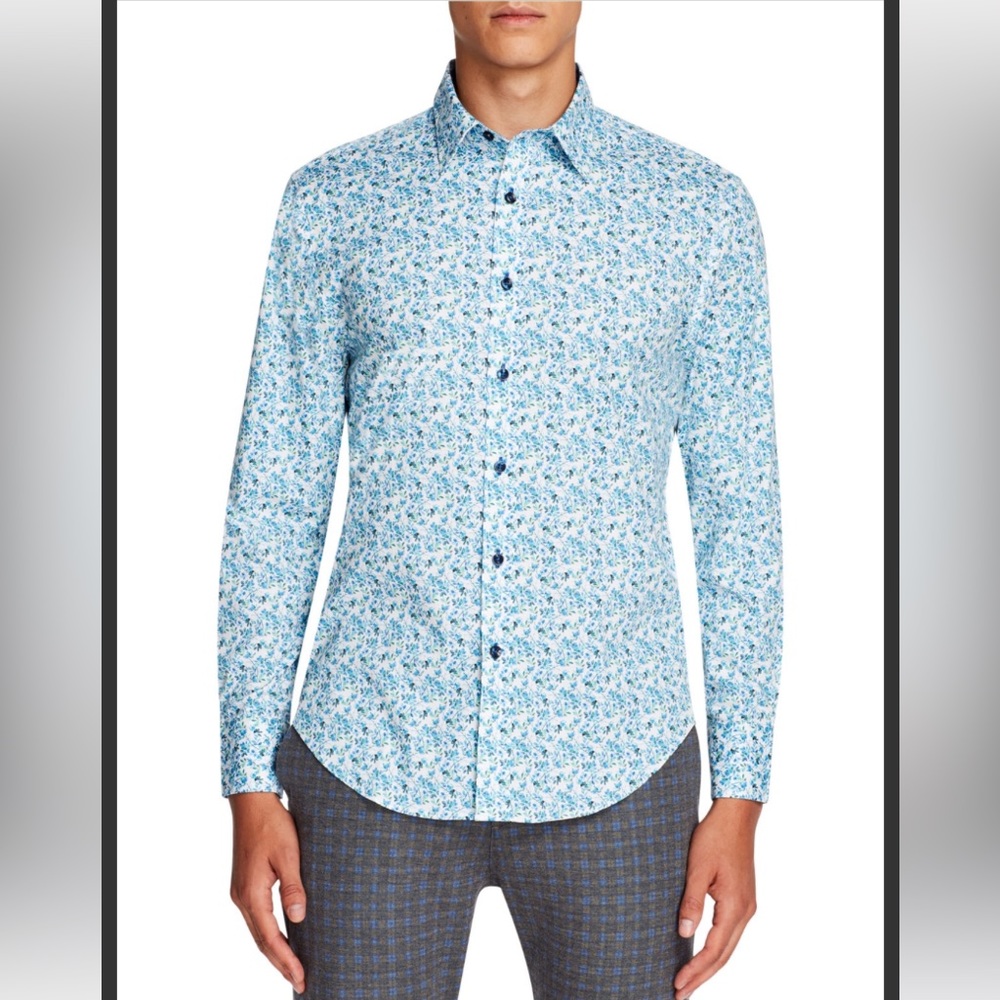 Brooklyn Brigade Nandina Long Sleeve Button Up‎ Shirt